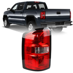 Tail Light Assembly Halogen Compatible With 2016-2019 GMC Sierra 1500 2500 3500 HD Rear lamp Taillight Left Driver Side GM2800281 84288724