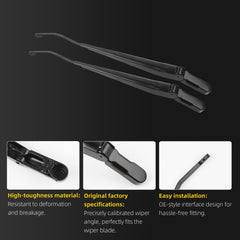 Windshield Wiper Arms Pair Compatible with1999-2007 Ford F250 F350 F450 F550 Super Duty 2000-2005 Excursion Replaces# 42647 42648 F81Z17527AA F81Z17526AA