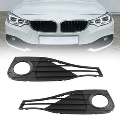 Fog Light Cover Trim Front Bumper Fog Light Bezels Compatible with BMW 428i 430i 435i 440i F32 F33 F36 2014-2020 Driver and Passenger Side Replaces# 51117294683 51117294684