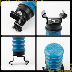 TSS-107-40 Left & Right Set of 2 Trailer Auxiliary Spring Air Helper Springs for Trailer Auxiliary Spring Air Helper Springs