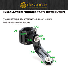 010-12970-00 Perspective Mode Transducer Mounting Hardware Compatible with Panoptix LiveScope Transducers-Perspective Mode Mount Replace 010-12970-00 010-12676-15