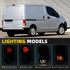 Dasbecan Tail Light Halogen Compatible with 2013-2021 Nissan NV 200