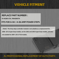 A-04/A-06 Controller Module Compatible with Amp Research Powerstep Running Board Motor, Amp Power Boards Running Board Controller, Repalce# 19-04280-STA