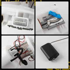 Electric Fuel Pump Assembly Compatible with 2016-2020 Kia Optima & 2015-2019 Hyundai Sonata, Direct OEM Fit Module with Accurate Level Sensor, Replaces 31110-D5500 SP3087M, Plug & Play