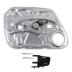 Front Left Window Regulator Compatible with Hyundai Elantra 09-12 Only Fit for Hatchback (built in USA) Front Driver With Motor #748-348, 824502L000 2PINS