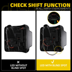 Dasbecan Tail Light Compatible With 2018-2026 Jeep Wrangler Passenger Side