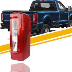 Tail Light Assembly Halogen Type Compatible With 2023-2025 Ford F250 F350 Super Duty (No Blind Spot) Taillight Rear Lamp Right Passenger Side Replace PC3Z13404D