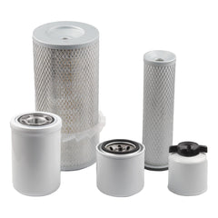 Air Filter Oil Filter Kits Compatible with Bobcat 751 751G 753 763 773 7753 753G 763G 773G S130 S150 S160 S175 S185 S205 T140 T180 T190 Replaces 6598362 6598492 6675517 6667352 6661248