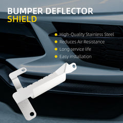 Front Left Lower Bumper Deflector Compatible with Chevrolet C8 Corvette 2020-2025 Replace# 85580653