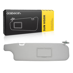 Right Passenger Side Sun Visor W Mirror Compatible with 70 Series Land Cruiser Replaces# 74320-60300-A0 74310-90K11-08