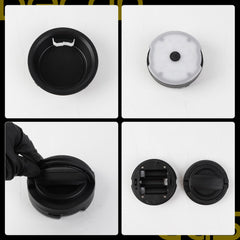 Side Storage LED Lantern Dash Portable Lamp Compatible with Toyota 2024+ Tacoma 2025 2026 4Runner Replaces# PT944-35253