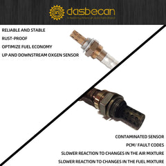 O2 Oxygen Sensor Compatible with 2010-2012 Nissan Altima Sedan 2.5L, 2010-2012 Rogue 2.5L Upstream & Downstream Sensors 234-9036 234-4382