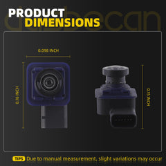 Dasbecan Rear View Backup Camera Compatible with Ford F-150