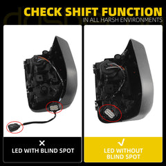 Tail Light For 2020-2026 Jeep Gladiator W/O Blind Spot Left Side OE#68336583AG CH2800226 Left Driver Side Exterior Rear Lamp Without Blind Spot Monitoring Function Waterproof Tail Lamp