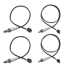 Oxygen O2 Sensor 4PCS Compatible with Ford F150 3.3L V6 F-150 5.0L V8 2018 2019 2020 Left Right Upstream & Downstream Replaces# 234-5731 234-5732 234-8050