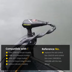 Control Box Cover Kit Compatible with 1994-2008 Terrain Models,1998-2010 Maxxum Models,2006-2011 Edge Models Replaces# 2262535 2260283 Updated Cover Kit