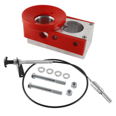 3246 5th Wheel Kingpin Coupler Assembly with Funnel Compatible with Andersen Ultimate Connection System, Includes Coupler Block, Ball Funnel, Latch Cable, Bolts and Hardware Kit