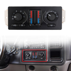 599-210XD AC Control Panel Compatible with 2003-2007 Chevy Silverado Tahoe Suburban Avalanche Trailblazer, GMC Sierra Yukon Envoy, Cadillac Escalade Climate Control Module