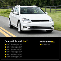 Dasbecan Side Mirror Compatible with VW Golf MK7 2015 to 2020