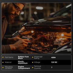 Battery Distribution Engine Compartment Fuse Block Compatible with Chevy Silverado 1500 2500 HD 3500 HD, GMC Sierra 1500 2500 HD 3500 HD 2019-2024 Replaces# 84646134 84493556