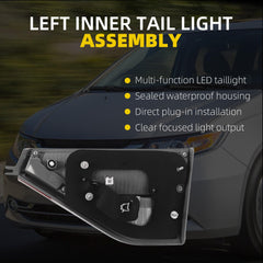 Dasbecan Tail Light Assembly Compatible with 2014-2017 Honda Odyssey
