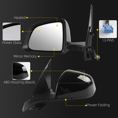 Dasbecan Side Mirror For 2025 2026 Tesla Model Y Juniper