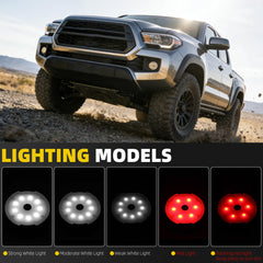 Side Storage LED Lantern Dash Portable Lamp Compatible with Toyota 2024+ Tacoma 2025 2026 4Runner Replaces# PT944-35253