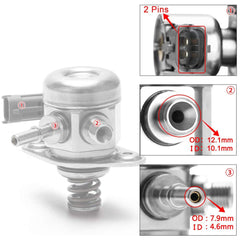 High Pressure Fuel Pump with Seal Compatible With Hyundai Sonata 2011-2014 Kia Sorento Optima 2.0L 2.4L 11-15 Sportage 11-16 Replaces 353202G740 35320-2G720