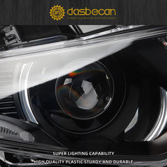 LED Low Beam w/DRL Projector Headlight Compatible with Honda Pilot 2016-2022/Honda Ridgeline 2017-2020/Honda Passport 2019-2021 Left Driver Side Headlamp Assembly Replaces# 33150-TG7-A21