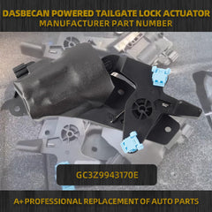 Powered Tailgate Lock Actuator GC3Z9943170E Compatible with Ford F150 F250 F350 Super Duty 2017 2018 2019 2020 2021 Rear Gate Lock Control Replaces# GC3Z-9943170-A FL3Z-9943170-C