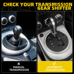 34910-CL71B Gear Shift Knob Fits Automatic Transmission Gear Shifter Compatible with Nissan 350Z 2003-2009, Infiniti G35 FX35 FX45 2004-2008, Replaces# 34910-AC50B, 34910-AC501