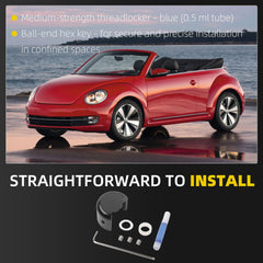 Intake Manifold Lever Arm Fix Kit Compatible with Audi 8U A3 B8 TT,Volkswagen Beetle CC EOS Golf Jetta Passat B6 Tiguan Repalce# 021071ECS01