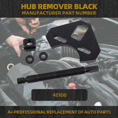 40100 Hub Remover Hub Bearing Removal Tool Kit Brake Disc Disassembly Tool Compatible with 5/6/8 Lug Hub Assemblies On Cars & Trucks