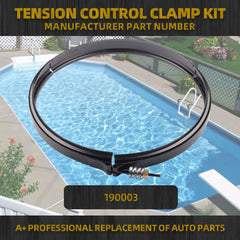 190003 Tension Control Clamp Kit Compatible with Pentair Pool and Spa Filter