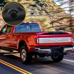 Tailgate Handle with Rear View Backup Camera Compatible with 2017-2022 Ford F250 F350 F450 Super Duty Trunk Hatch Handle Camera Without Release Button HC3Z-9943400-NA HC3Z-9943400-NB