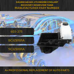 603-275 Engine Coolant Recovery Reservoir Tank Compatible with Ford F-150 2011-2014 , Expedition 2015-2017 , Lincoln Navigator 2015-2017,Replaces# 8C3Z8101A, 9C3Z8101A