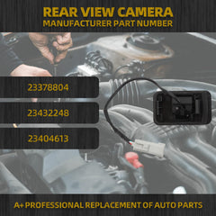 Rear View Back Up Camera Compatible with Cadillac Escalade/Escalade ESV Chevy Suburban/Tahoe GMC Yukon/Yukon XL 2015-2020 Replaces 23378804 23432248 23404613 Reversing Parking Assist Camera