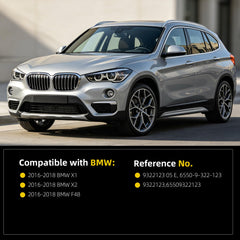 Dasbecan 6.5" Upgraded LCD Touchscreen Display Compatible with 2016-2018 BMW X1 X2 F48 Information GPS Dash Touch Screen Car Multimedia Navigation Monitor Replace# 9322123 6550-9-322-123