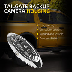 Tailgate Backup Camera Housing Compatible with F150 2010-2014 F250 F350 F450 F550 2013-2016 Ranger Truck 2019-2023 LT Truck 2010-2014 Replaces# AL3Z19H511A