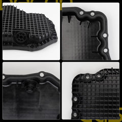 11110-6RC1B Engine Oil Pan Sump with Gasket Compatible with Nissan Rogue 1.5L 2021-2024 Replaces# 111106RC1B