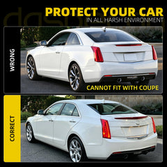 Rear Passenger Side LED Taillight Assembly Compatible with 2013-2018 Cadillac ATS Right Tail Light Replaces#GM2801260 84540024