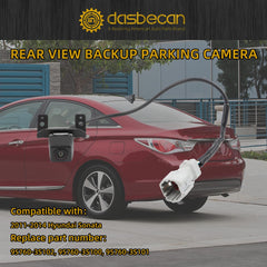 Backup Camera Rear View Parking Camera Compatible with Hyundai Sonata 2011 2012 2013 2014 Back Up Park Assist Camera Replaces 95760-3S102 95760-3S100 95760-3S101