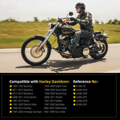 Rear Brake Master Cyinder Rebund Kit Compatible with 1987-2003 Sportster 1990-2013 Fat Boy 1994-2007 Road King 1992-2007 Electra Glide 1987-2014 Softail Replace# 42382-87 42382-87A