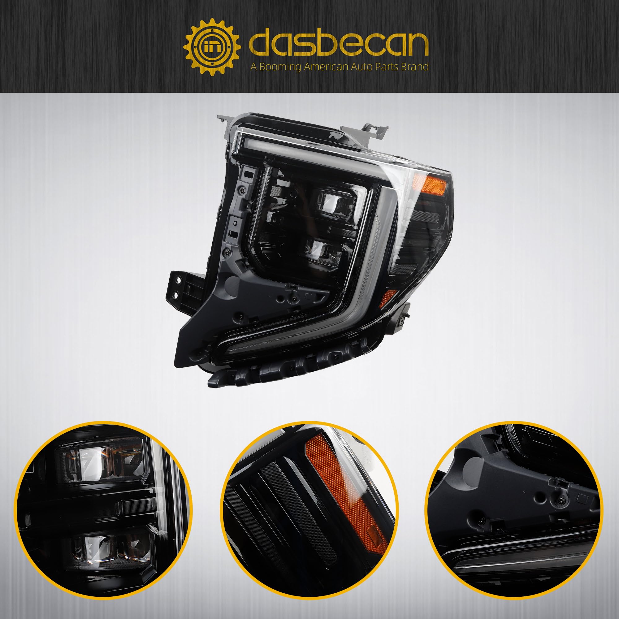85535171 85604121 Driver Side LED Headlights Assembly w/bulbs Compatible With 2 ...