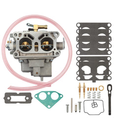 15003-2766 Carburetor Carb with Repair Kit Compatible with Kawasaki Mule 3000 3010 3020 2001-2008 Trans 4x4 Carb kit