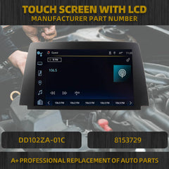 10.2' Touch Screen with LCD,Navigation Radio Assembly Compatible with 2021 2022 2023 Chevrolet/Chevy Suburban Tahoe, GMC Yukon/Yukon XL Replace# DD102ZA-01C