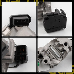 Ignition Lock Cylinder Housing Compatible With 2007-2017 Jeep Patriot Compass Wrangler Liberty Chrysler PT Cruiser Pacifica 200 Dodge Nitro Calibe rAvenger OE# 68054822AB 68054822AA