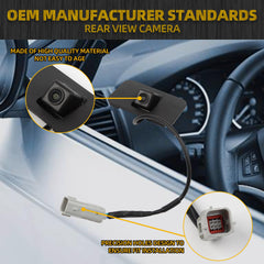 Rear View Back Up Camera Compatible with Cadillac Escalade/Escalade ESV Chevy Suburban/Tahoe GMC Yukon/Yukon XL 2015-2020 Replaces 23378804 23432248 23404613 Reversing Parking Assist Camera