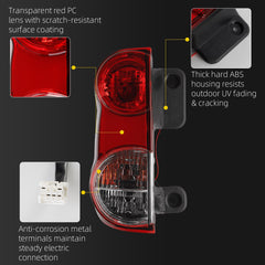 Dasbecan Tail Light Halogen Compatible with 2013-2021 Nissan NV 200