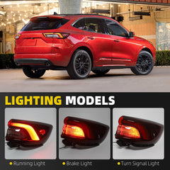 ight Passenger Side LED Outer Tail Light Assembly Compatible with Ford Escape 2023 2024 2025 Taillight Rear Lamp Replace PJ6Z-13404-A PJ6Z13404A